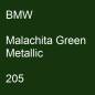 Preview: BMW, Malachita Green Metallic, 205.